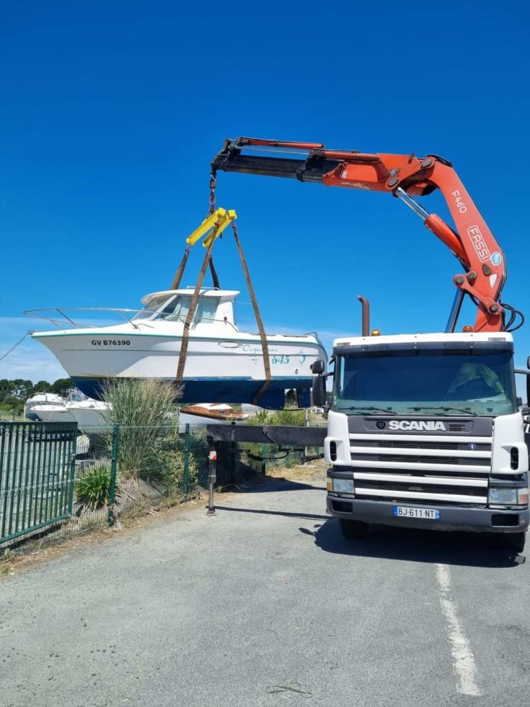 Transport grutage bateaux SARL VOLANT 1 - Transport - Quimper Brest